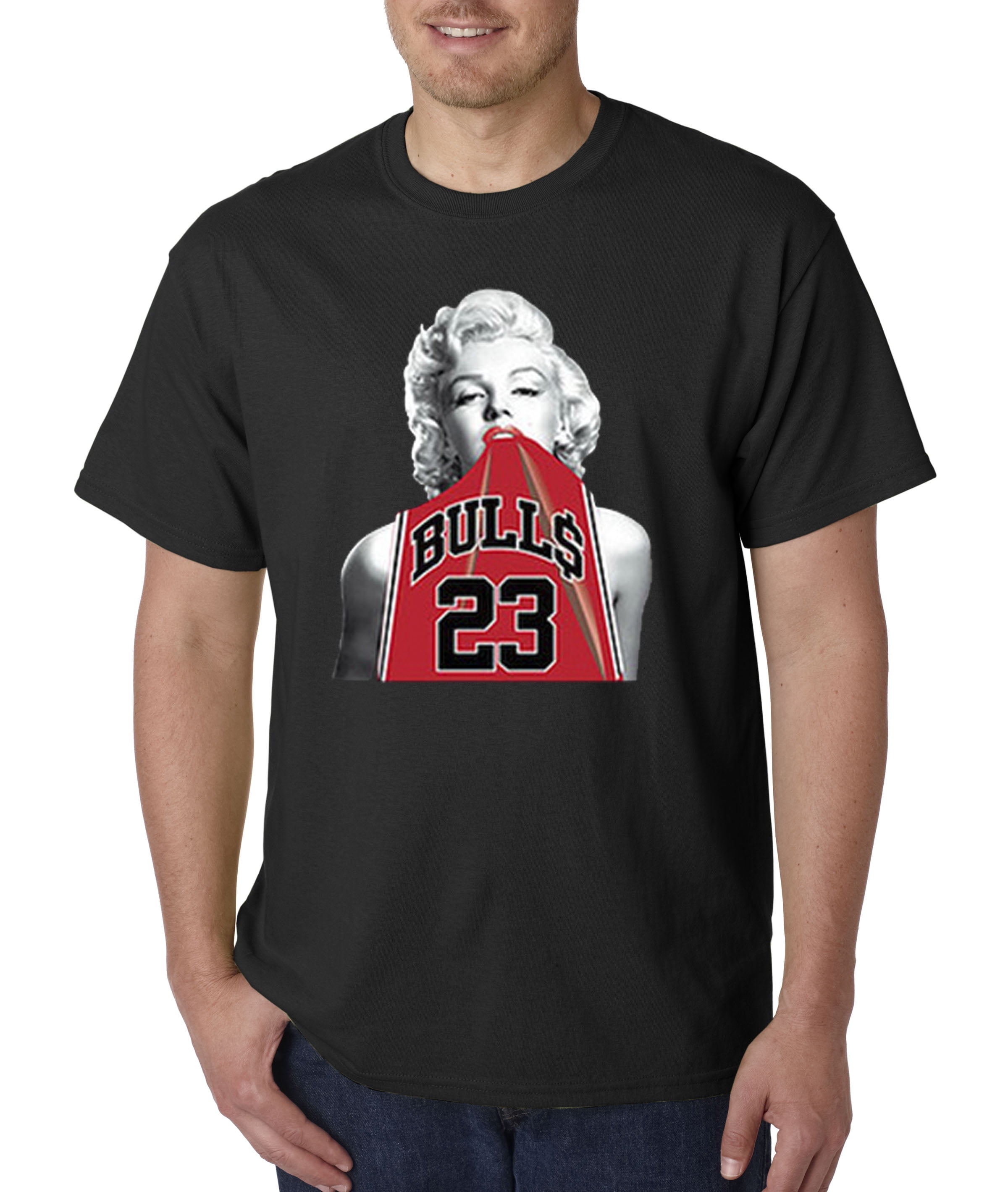 Unisex T-Shirt Marilyn Monroe Bulls 23 