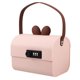 thumbnail image 5 of Hucha portátil para niños y niñas, con código, pequeña caja de seguridad con cerradura de combinación, color rosa, 5 of 7