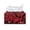 Bat, variant on Chririnla Rectangle Tissue Box Cover, Christmas Poinsettia Home Decor Easy to Carry Funda para caja de pañuelos for Office, PU Leather Rectangle Tissue Dispenser Box