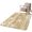 Beige, variant on Runner Rug 2.62'x6.56', Teal Starfish Coastal Non Slip Backing Floor Mats Soft Area Rugs, Absorbent Muddy Dirt Trapping Carpet for Entryway Hallway Bedroom Kitchen Summer Beach Nautical Ocean Wooden