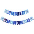 thumbnail image 1 of Billuyoard 1 Uds. Conjunto de tarjeta de papel azul de 9,8 pies, decoraciones de cumpleaños, cartel de feliz cumpleaños para fiesta de Kits de decoración para fiestas Azul 9.8 pies, 1 of 6