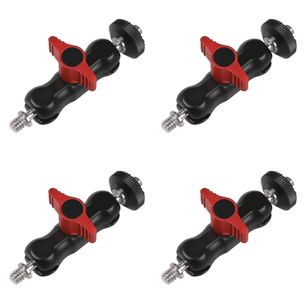 Abrazadera cabeza esférica con montaje rosca 1/4 pulgadas-20 súper brazo mágico