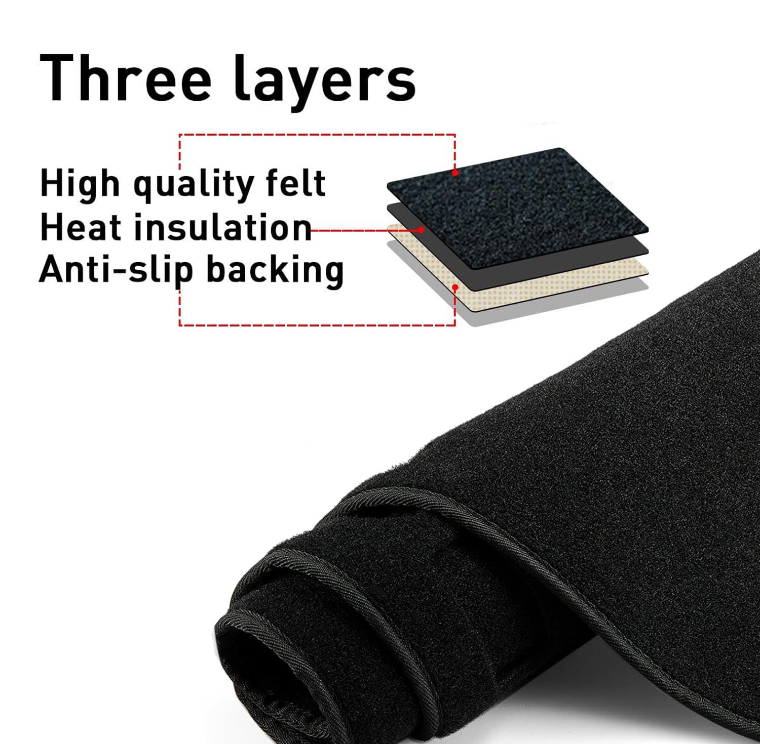 For Nissan Sentra 2020-2025 Car Dash Cover Mat Dashboard Pad Sun Cover Protector