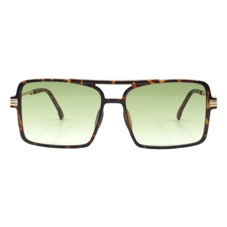 Square Rectangle Sunglasses Men display picture 1