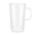 thumbnail image 4 of Bodum Set of 4 Double Wall Glasses with Handle, 13.5 Fl Oz – Insulated Glass Coffee Mugs, 4 of 4