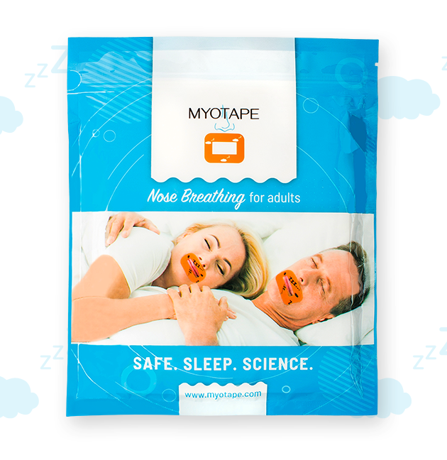 Sleep Strips by MYOTAPE | Improve Your Sleep Quality, Breathe Through Your Nose During Sleep and Reduce Mouth Breathing and Snoring [Expert Designed Mouth Tapes Using Elastic Tension]