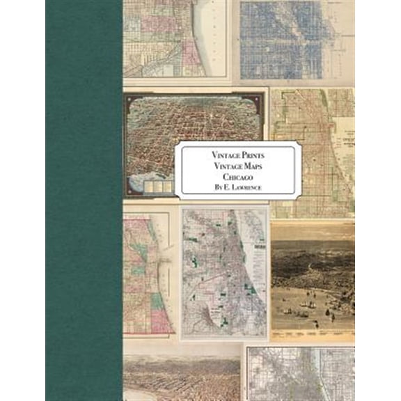 Pre-Owned Vintage Prints: Vintage Maps: Chicago