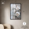 thumbnail image 5 of White Mirage I Shadowbox Print Floral Wall Decor by Art Remedy, Black Frame, 30 x 45, 5 of 7