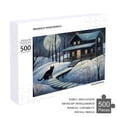 thumbnail image 4 of 500-Piece Snowy Winter Puzzle - Complex Jigsaw for Adults & Teens - Great for Family Fun, Home Decor, and Gifts, 4 of 8