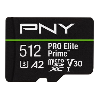 PNY Premier-X 512GB Micro SDXC Flash Memory Card with Adapter PNY Premier-X 512GB Micro SDXC Flash Memory Card with Adapter