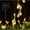 Warm White, variant on Solar String Lights Outdoor 20ft 30LEDs Water Drop Fairy Garden Lights Waterproof 8 Modes Raindrop Festival Decorative Lighting for Terrace Patio Gazebo Christmas Party Wedding