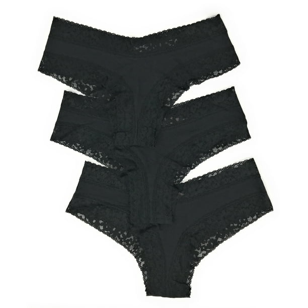 Victoria's Secret Victoria's Secret Lace Cheeky Panty Set of 3