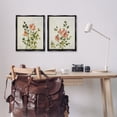 thumbnail image 3 of Stupell Industries Shabby Chic Vintage Leaves & Bloom Black 2pc Floating Frame Art Set, 17 x 21 each, by Lanie Loreth, 3 of 8