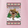 thumbnail image 3 of Wild Bobby Feliz Navidad Dancing Gingerbread Man Unisex Sweater | Holiday Crewneck Sweatshirt, 3 of 5