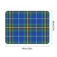 thumbnail image 3 of Province of Nova Scotia Tartan Placemats 40x30cm Non-Slip Desk Mat Table Protector Durable Diatomaceous Rounded Corners, Washable Table Pad for Home Office Made in USA, 3 of 7