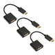 thumbnail image 1 of Dvi 3 Uds DisplayPort A DVI Adaptador 4K HD 1080P Mini A DVI Cable Adaptador Para PC Ordenador Portátil HDTV Monitor Proyector, 1 of 7