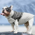 thumbnail image 5 of Warm Dog Coat with Harness, Turtleneck Winter Cold Weather Dog Jacket Vest Reflective Pet Apparel Waterproof Windpoof Dog Snow Suit for Medium and Large Dogs, 5 of 9