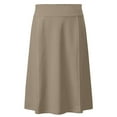 thumbnail image 5 of Girl's Stretch Cotton Knit Panel Below the Knee Length A-Line Skirt, 5 of 10