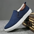 thumbnail image 6 of Mepaouo Casual Shoes for Men Slip On Anti-Skidding Loafer Shoes Suede Leather Walking Shoes, 6 of 8