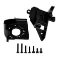 thumbnail image 3 of Fiocias RC Car Motor Base Quick Release Motor Mount Seat Aluminum Alloy Integrated Motor Mount Bracket Easy Installation Lightweight Structure Suitable for Control Vehicle Repair Racing black, 3 of 8