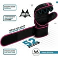 thumbnail image 5 of RDX MMA Boxing Grappling Gloves Muay Thai Sparring Kickboxing KARA Matte Pink, L/XL, 5 of 6