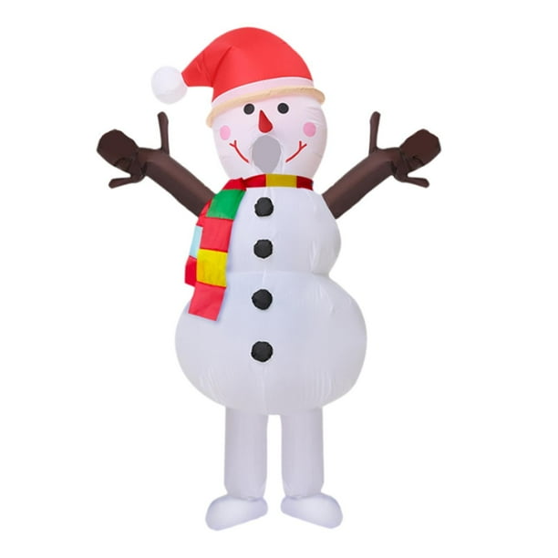 Merry Sales MuÃ±eco De Nieve Traje Mono De Nieve Inflable Traje De