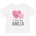 thumbnail image 3 of Inktastic I Love My Babcia Boys or Girls Toddler T-Shirt, 3 of 5
