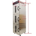 thumbnail image 4 of PreAsion 30 Layers Food Dehydrator Electric Food Drying Machine Digital Touch Panel Control 110V for Fruit Vegetable Meat, 4 of 14