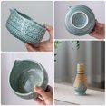 thumbnail image 3 of Juego de batidores para matcha Buucup, cuenco de cerámica para matcha, 530 ml, 7 unidades, azul, 3 of 8