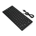 thumbnail image 2 of 78 Touches Mini Clavier Filaire Noir/blanc, Clavier, Durable pour Ordinateur Portable, 2 of 8