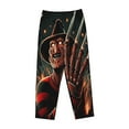 thumbnail image 6 of Freddy Krueger Women's Pajama Pants, Comfy All Over Print Lounge Pants Casual Sleepwear with Pockets & Drawstring, 6 of 8