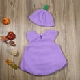 thumbnail image 6 of MUXiin Toddler Baby Boys Halloween Pumpkin Vest Top and Hat 2 Set for Autumn Fall Festival Party Outfit, 6 of 9