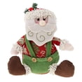 thumbnail image 2 of Muñeco de peluche sentado de Navidad, juguete de regalo, adorno navideño, decoración del hogar Santa, 2 of 9