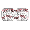thumbnail image 7 of Disketp 2 Piece Monkey Pattern Windshield Sunshades,Folding Windshield Sun Shade For Car Suv Trucks Sedan,Blocks Uv Rays Sun Visor Protector-Large, 7 of 7