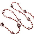 thumbnail image 2 of SMKE Christmas Peppermint Garland,Festive Crystal Candy Decor,Hanging Garland Bead Accent,Holiday Party Favors Decoration,Candy Cane Decor,Fake Candy Garland,Xmas Tree Hanging Supply A Red 3M, 2 of 6