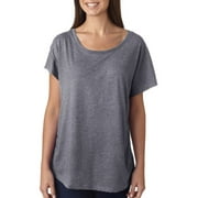 CLEMENTINE APPAREL Women's Tri-Blend Dolman Fashion T-Shirt