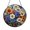 Acrylic 3.5 Inch, variant on Bright Meadow Wildflower Suncatcher Round Hanging Ornament Gift Art