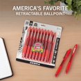 thumbnail image 2 of shiyou-Z-Grip Retractable Ballpoint Pen, Red Ink, 18-Pack (22318), 2 of 4