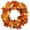 #AsShown2, variant on Pumpkin Berry Hydrangea Wreath-17.7" Fall Decor for Doors & Entryways Thanksgiving & Holiday Decoration Artificial Wreath with Maple Leaves