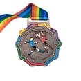 thumbnail image 2 of Medallas De Fútbol Medallas conmemorativas de deportes de fútbol Regalo de recuerdo resistente al desgaste (Bronce), 2 of 7