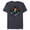 Navy Heather, variant on Pride Rainbow Avengers Logo Belong Believe Be Proud - Short Sleeve Blended T-Shirt for Adults - Customized-Ocean Blue