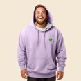 thumbnail image 4 of Dalix Alien Embroidered Fleece Zip Hoodie Cold Fall Winter Mens in Orchid 3XL XXX-Large, 4 of 5