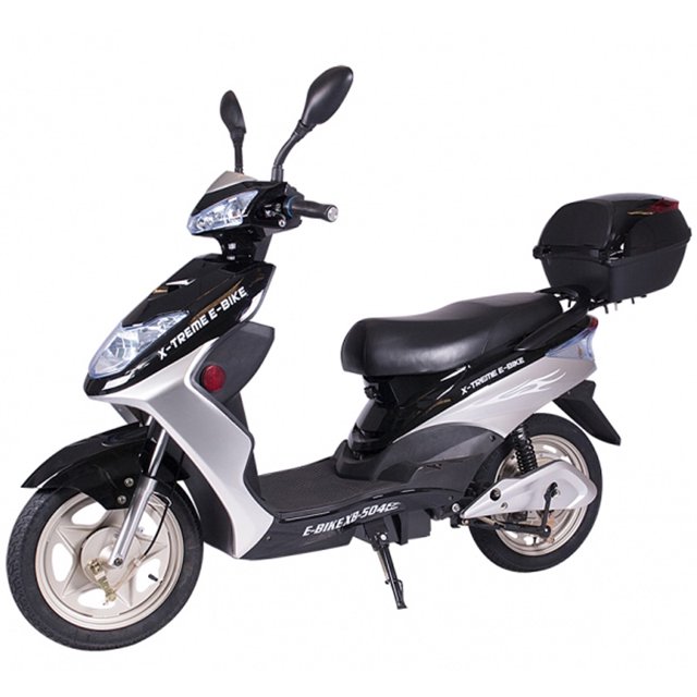 XTreme XB504 Electric Powered Bicycle Scooter (Black)