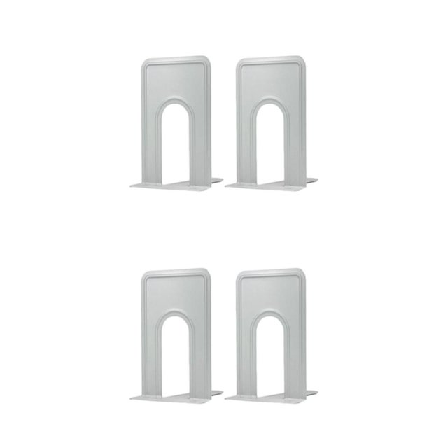 Cateissary 2 unids/set sujetalibros de Metal soporte resistente y duradero con amplias aplicaciones extremos antideslizantes para libros Type1 NO1