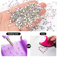 thumbnail image 3 of Crystal Rhinestones,Flat Back Glass Stones for Nail Art, DIY Crafts, 3 of 5