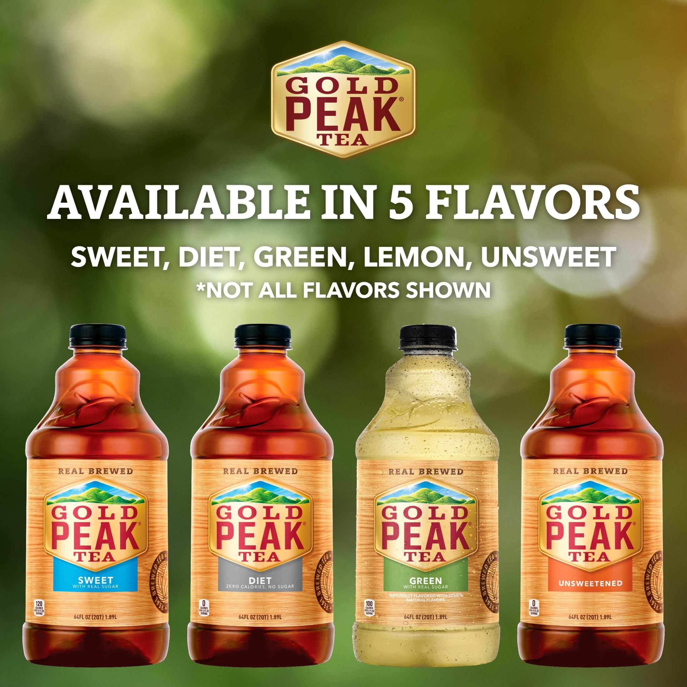 Gold Peak Sweetened Black Iced Tea Drink, 64 fl oz