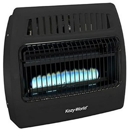 30000 Natural - KozyWorld 30,000 BTU Wall Space Heater