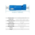 thumbnail image 2 of 2 Pack Adaptateur SC vers LC, SC Mâle vers LC Femelle Bride Hybride Mode Unique 9/125 Connecteur Adaptateur Fibre Optique, Optique, 2 of 5