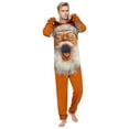 thumbnail image 2 of SwiftWear ​Christmas Family Matching Pajama Set Sleepwear Festive Themed Onesie Pajama Set with Holiday Santa Claus Patterns, Lightweight Loungewear for Family Time​, 2 of 7