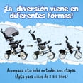 thumbnail image 2 of Triciclo Bebe Little monkey Gris Desmontable, 2 of 10